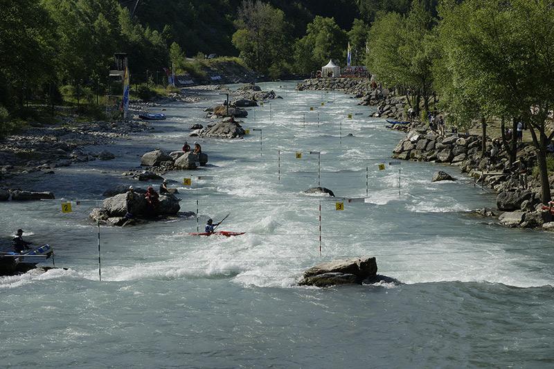 stade d'eau vive de l'Argentière la Bessée - Hautes-Alpes